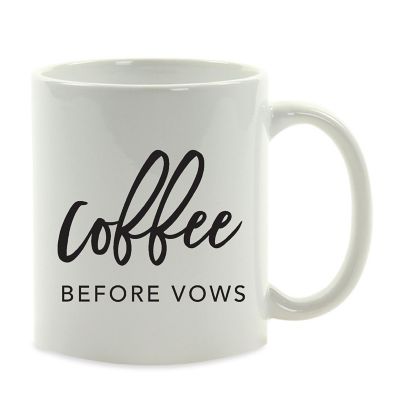 Coffee Before Vows Ceramic Mug Image 2
