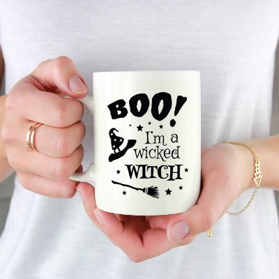 Coffee Mug Boo Im a Wicked Witch Image 1