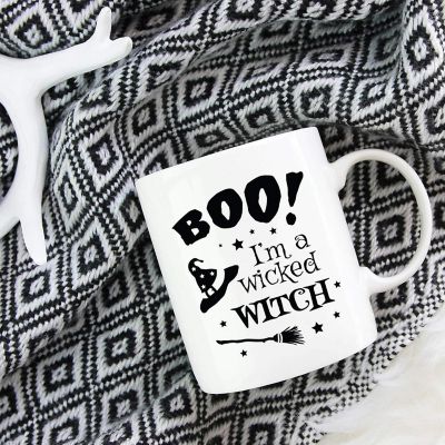 Coffee Mug Boo Im a Wicked Witch Image 1