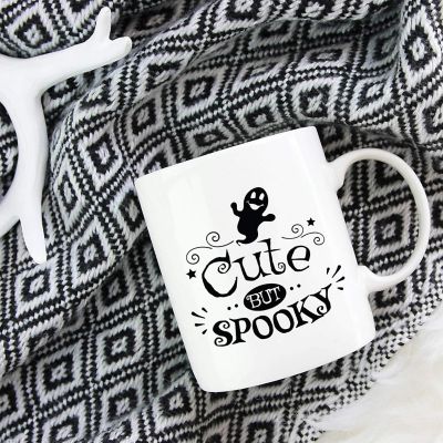 Coffee Mug Cute But Spooky Image 1