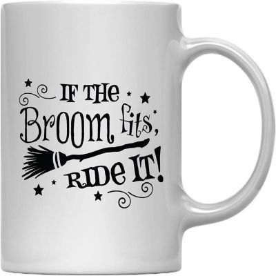 Coffee Mug If the Broom Fits Ride It Image 3