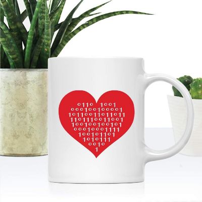 Coffee Mug Number Heart Image 1