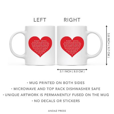 Coffee Mug Number Heart Image 2