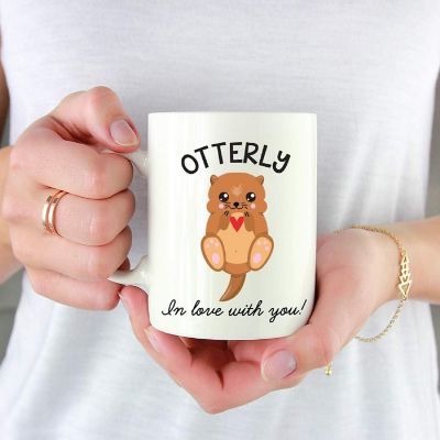 Coffee Mug Otterly In Love With You! Image 1