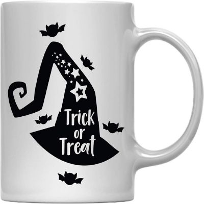 Coffee Mug Trick or Treat Witch's Hat Image 3