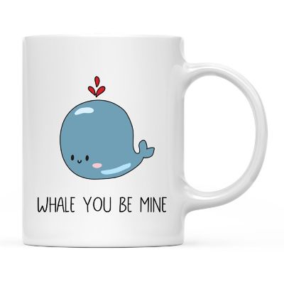 Coffee Mug Whale You Be Mine!, Whale Image 3