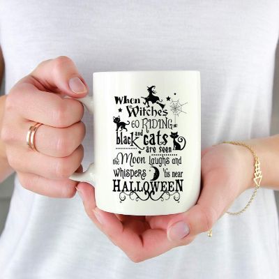 Coffee Mug When Witches go Riding Image 1