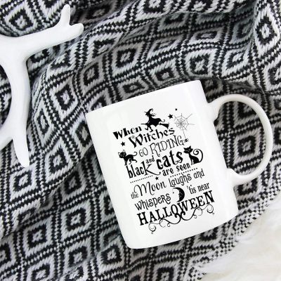 Coffee Mug When Witches go Riding Image 1