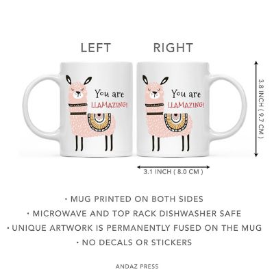 Coffee Mug You Are Llamazing!, Llama Image 2
