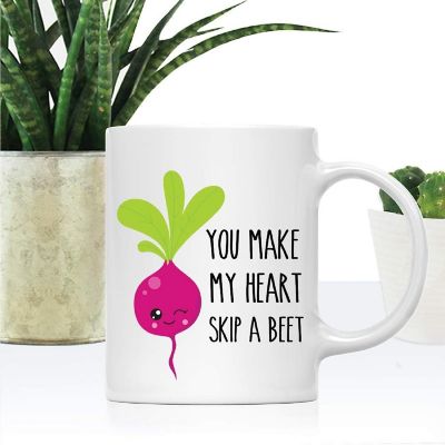 Coffee Mug You Make My Heart Skip A Beet Image 1