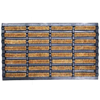 Coir Bristles Shoe and Boot Scraper Rug Image 1