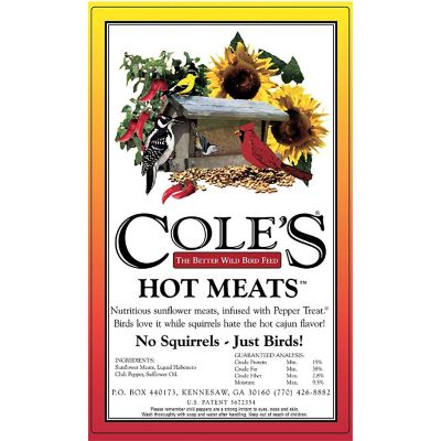 Coles Wild Bird Products, Bird Seed Hot Meats- 10 lbs. Image 2