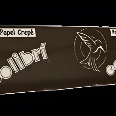 Colibri - Brown - Elegant Crafting Paper Image 1