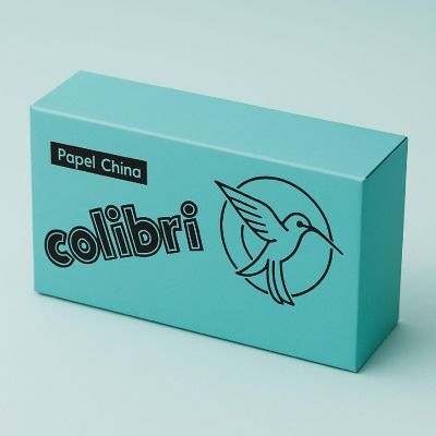 Colibri - Teal - Vibrant Tissue Paper for Crafting Image 1