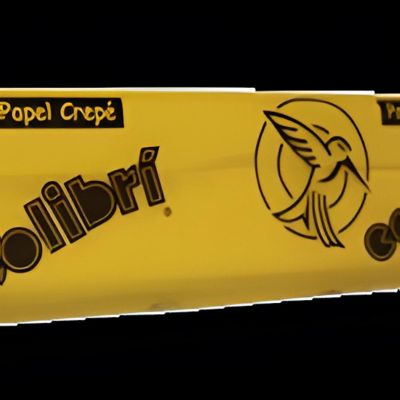 Colibri - Yellow - Festive Crepe Paper Image 1