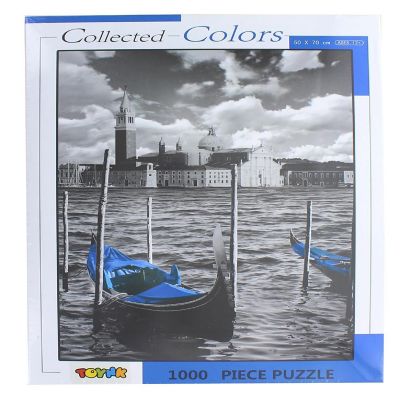 Collected Colors Venice Gondola 1000 Piece Jigsaw Puzzle Image 1