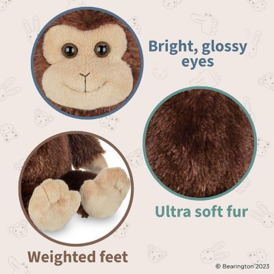 Collection Swings Soft Plush Monkey Stuffed Animal, 15" Image 2