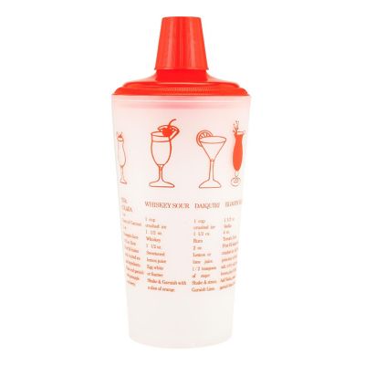 Collins 30oz. Red Recipe Shaker Image 1