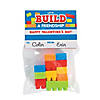 Color Bricks with Valentine's Day Card Bag for 12 Image 1