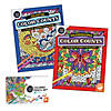 Color by Number Color Counts: Set of 2 with 36 Pencils Image 1