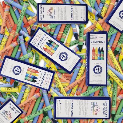 Color Swell Bulk Crayons 300 Packs Image 1