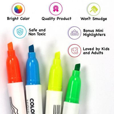 Color Swell Color Highlighters 96 Pack Image 1