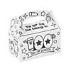 Color Your Own 100th Day of School Boxes - 12 Pc. Image 1