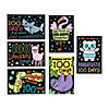 Color Your Own 100th Day of School Mini Fuzzy Posters - 30 Pc. Image 1