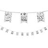 Color Your Own 100th Day of School Pennants - 30 Pc. Image 1