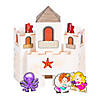 Color Your Own 3D Mermaid Castle Kit - Makes 6 Image 1