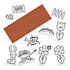 Color Your Own 3D Spring Garden Craft Kit - Makes 12 Image 2