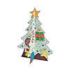 Color Your Own 3D Symbols of Faith Christmas Trees - Makes 12 Image 2