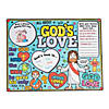 Color Your Own &#8220;All About God&#8217;s Love&#8221; Posters - 30 Pc. Image 1