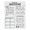 Color Your Own &#8220;All About My Emotions&#8221; Posters - 30 Pc. Image 1