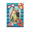 Color Your Own Beach Picture Frame Magnets - 12 Pc. Image 1
