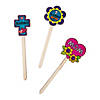 Color Your Own Blessed Mom Plant Stakes - 12 Pc. Image 1