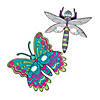 Color Your Own Bug & Butterfly Masks - 12 Pc. Image 1
