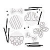 Color Your Own Bug Craft Kit - Makes 12 Image 1