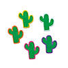 Color Your Own Cactus Clips &#8211; 12 Pc. Image 1