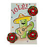 Color Your Own Cactus with Flowers Card Craft Kit &#8211; Makes 12  Image 1