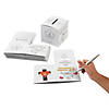 Color Your Own Cheerful Giver Offering Boxes - 12 Pc. Image 1