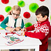 Color Your Own Christmas Stockings - 12 Pc. Image 1