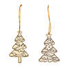 Color Your Own Christmas Tree Ornaments - 12 Pc. Image 1