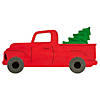 Color Your Own Christmas Truck Sign Image 1
