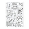 Color Your Own Construction VBS Sticker Sheets - 30 Pc. Image 1