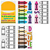 Color Your Own Crayon Diversity Bulletin Board Set - 59 Pc. Image 2