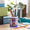 Color Your Own Dad Artist BPA-Free Plastic Mugs - 12 Ct. Image 3