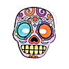 Color Your Own Day of the Dead Masks - 12 Pc. Image 1