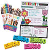 Color Your Own Diversity Poster &amp; Crayons Kit for 24 Image 1