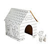 Color Your Own Doghouse Playhouse with Dog - 2 Pc. Image 1